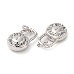 Латунные микро проложить кубического циркония подвески KK-C028-05P