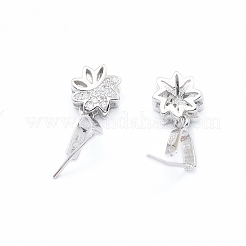 Антикоррозийное покрытие из родия 925 стерлингового серебра кулон ледоруб щипцы для зацепления STER-I017-054P