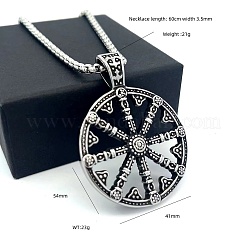 Винтажные подвески в виде якоря викингов из нержавеющей стали 304 для мужчин.&nbsp;VB2493