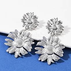 Boucles d'oreilles pendantes en acier inoxydable 304&nbsp;LS-EJEW-G423-18P