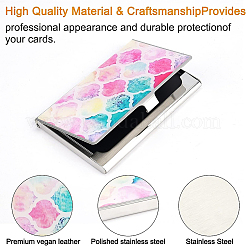 Эпоксидная коробка для хранения визитных карточек ручного типа AJEW-WH0013-22