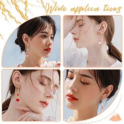 Набор для изготовления сережек на тему Валентинки своими руками DIY-SZ0009-33