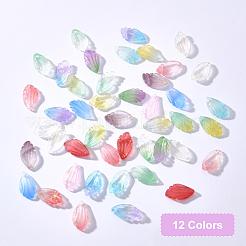120шт 12 цвета прозрачные стеклянные подвески&nbsp;GLAA-PH0001-39