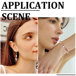 30 шт. 5-х цветные эмалевые бусины aolly FIND-SC0016-34