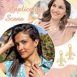 12 шт. Латунные подвески с микропаве KK-ME0001-52