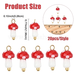 20шт подвески ручной работы лэмпворк&nbsp;PALLOY-YW00077