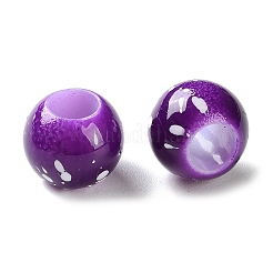 Европейские бусины из АБС-пластика KY-G033-01B-07