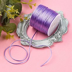 Cordones de cola de rata de satén de nailon de 30 m&nbsp;NWIR-YW0001-04-07