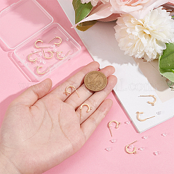 12 шт. фурнитура для сережек-гвоздиков из латуни&nbsp;KK-BC0010-70