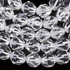 Синтетический кристалл кварца бусины нити G-Z119-A42-02