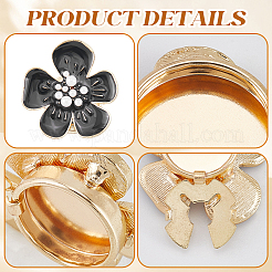 Кнопки латунь манжеты DIY-WH20011-70F