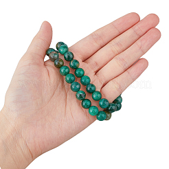 1 нить бусин из натурального фуксита G-HY0001-32