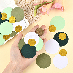 200 шт. круглый бумажный стол для разбрасывания конфетти&nbsp;DIY-SC0032-57B