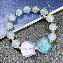 100шт ручной работы бусины лэмпворк&nbsp;LAMP-CJ0001-69