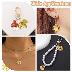 40 шт. 20 стиля подвески из цинкового сплава с эмалью на День благодарения&nbsp;FIND-CJ0004-82