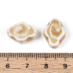 Фарфоровые бусины ручной работы&nbsp;PORC-T133-30E