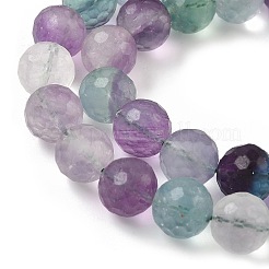 Природного флюорита бисер нитей G-RM250101-S1