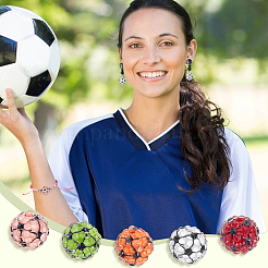 20 шт. 5-х цветные непрозрачные смоляные стразы RESI-PH0002-39