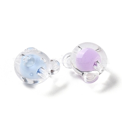 Прозрачная акриловая бусина в бусине OACR-H112-05A