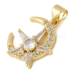 Латунные микро проложить кубического циркония подвески&nbsp;KK-K298-01B-G