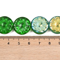 Чешские прессованные стеклянные бусины GLAA-I061-48D