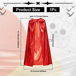 Тканевое пончо на Хэллоуин AJEW-WH20067-055