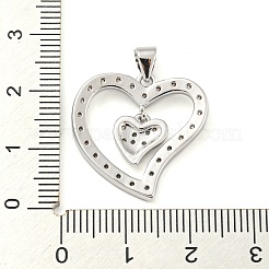 Стойки обшивки латунь микро проложить Циркон подвеску KK-C044-18P