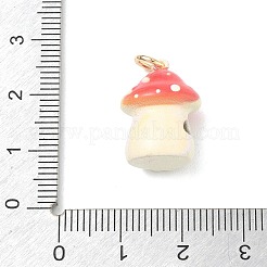 Pendentifs en laiton émaillé à thème animalier&nbsp;KK-CBAE20A-02C-G