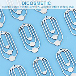 10 шт. подвески из нержавеющей стали 201&nbsp;STAS-DC0007-03