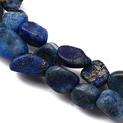 Нитки бусины из натурального ляписа-лазури G-I389-A05