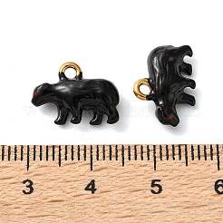 304 Edelstahl-Emaille-Anhänger&nbsp;SA-L002-05G