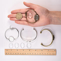 Сделай сам латунный браслет DIY-SC0007-50