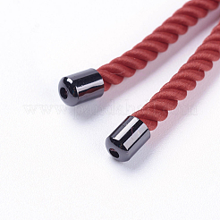 Création de bracelets à cordon torsadé en nylon&nbsp;MAK-F018-B-RS