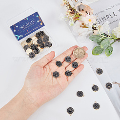 Часы сплава эмали подвески&nbsp;ENAM-SC0003-47A