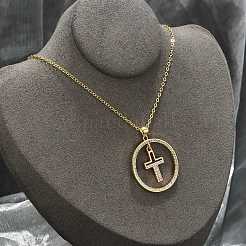 Латунные микропаве прозрачные кубические цирконии кольца подвески ожерелья NJEW-P322-A02-G