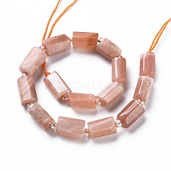 Натуральный Sunstone бисер пряди X-G-S345-8x11-011