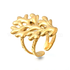 Кольцо-манжета из нержавеющей стали 304 для женщин&nbsp;RJEW-A053-06G-01