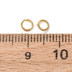 Offene Biegeringe aus Edelstahl 304&nbsp;A-STAS-R049-4x0.6mm-G