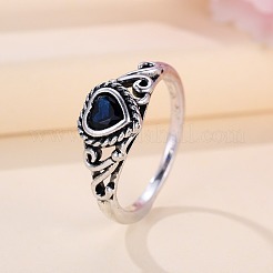 Женские кольца на палец из латуни с микропаве и кубическим цирконием&nbsp;FS-WGE7315-02