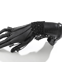 2 шт. готические браслеты-кольца на палец для женщин на Хэллоуин BJEW-CN0001-15