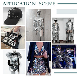 100шт акриловые пришивные стразы&nbsp;FIND-GA0004-16B