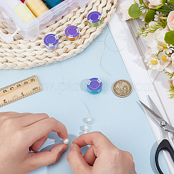 4 рулон 4-х цветных нейлоновых ниток со специальным покрытием для бисера OCOR-PH0006-50A