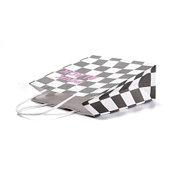 Клетчатые бумажные пакеты&nbsp;CARB-Z002-01A-02