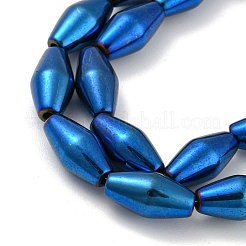 Гальванические нити синтетических магнитных гематитовых бусин G-Z032-B01-02C