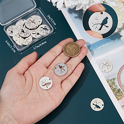 25 шт. подвески из нержавеющей стали 304 STAS-BBC0006-11