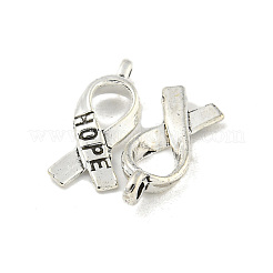 Символическая лента надеяться подвески сплава тибетский стиль&nbsp;TIBEP-R344-11AS-LF