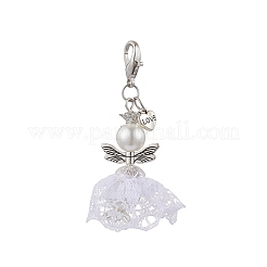 Наборы украшений для свадебного платья из искусственного жемчуга и полиэстера&nbsp;HJEW-MZ00257