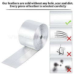 Мягкий плоский шнур из искусственной кожи LC-WH0006-03A-01