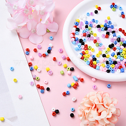 108 г 9-х цветных стеклянных бусин&nbsp;SEED-YW0002-70