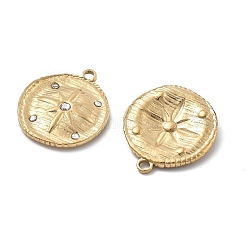 Подвески из нержавеющей стали 304 со стразами&nbsp;STAS-Z121-51G